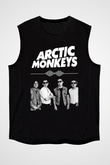 Arctic Monkeys Siyah Unisex Kolsuz Tişört