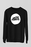 Arctic Monkeys Siyah Unisex Sweatshirt