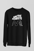 Arctic Monkeys Siyah Unisex Sweatshirt
