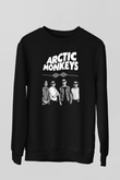 Arctic Monkeys Siyah Unisex Sweatshirt