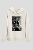 Arctic Monkeys Turner Beyaz Unisex Kapüşonlu Sweatshirt
