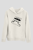 Arctic Monkeys Why'd You Only Call Me When You're High Beyaz Unisex Kapüşonlu Sweatshirt