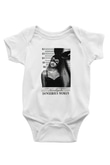 Ariana Grande Baskılı Beyaz Unisex Bebek Body - Zıbın