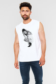 Ariana Grande Beyaz Unisex Kolsuz Tişört