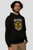 Arıcı Siyah Unisex Kapüşonlu Sweatshirt