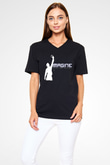 Armin Van Buuren Siyah Unisex V Yaka Tişört T-Shirt
