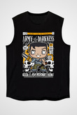 Army Of Darkness Baskılı Unisex Siyah Kolsuz Tişört