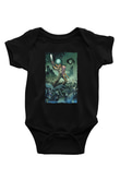 Army of Darkness Siyah Bebek Body - Zıbın