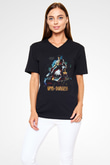 Army of Darkness Siyah Unisex  V Yaka Tişört