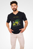Army of Darkness Siyah Unisex  V Yaka Tişört