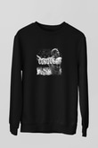 Arnold Schwarzenegger Baskılı Unisex Siyah Sweatshirt