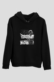 Arnold Schwarzenegger Baskılı Unisex Siyah Hoodie
