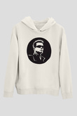 Arnold Schwarzenegger Beyaz Unisex Kapüşonlu Sweatshirt