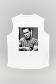 Arnold Schwarzenegger Beyaz Unisex Kolsuz Tişört