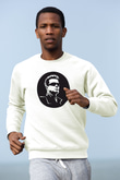 Arnold Schwarzenegger Beyaz Unisex Sweatshirt