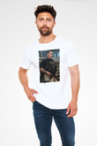 Arnold Schwarzenegger Beyaz Unisex Tişört T-Shirt - TişörtFabrikası