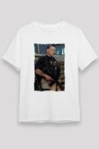 Arnold Schwarzenegger Beyaz Unisex Tişört T-Shirt - TişörtFabrikası