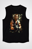 Arnold Schwarzenegger Siyah Unisex Kolsuz Tişört