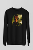 Arnold Schwarzenegger Siyah Unisex Sweatshirt