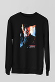 Arnold Schwarzenegger Siyah Unisex Sweatshirt