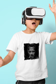 Arnold Schwarzenegger Unisex Baskılı Beyaz Çocuk Tişört
