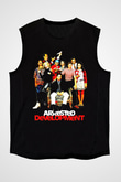 Arrested Development Siyah Unisex Kolsuz Tişört