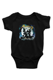 Artillery Baskılı Unisex Siyah Bebek Body - Zıbın
