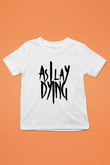 As I Lay Dying Baskılı Beyaz Unisex Çocuk Tişört