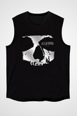 As I Lay Dying Baskılı Unisex Siyah Kolsuz Tişört