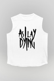 As I Lay Dying Beyaz Unisex Kolsuz Tişört