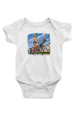 As It Is Baskılı Unisex Beyaz Bebek Body - Zıbın