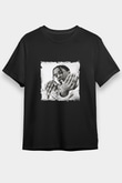 ASAP Mob Baskılı Unisex Siyah Tişört