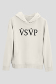 ASAP Mob Beyaz Unisex Kapüşonlu Sweatshirt