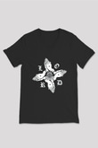 ASAP Mob Siyah Unisex V Yaka Tişört T-Shirt