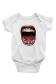 Asap Rocky Baskılı Beyaz Unisex Bebek Body - Zıbın