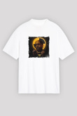 ASAP Rocky Baskılı Unisex Beyaz Tişört