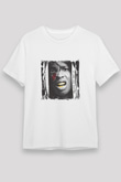 ASAP Rocky Baskılı Unisex Beyaz Tişört