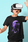 Asap Rocky Baskılı Unisex Siyah Çocuk Tişört - Tshirt