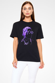 Asap Rocky Baskılı Unisex Siyah Tişört - Tshirt