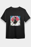 ASAP Rocky Baskılı Unisex Siyah Tişört