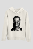 ASAP Rocky Beyaz Unisex Kapşonlu Sweatshirt