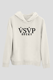 ASAP Rocky Beyaz Unisex Kapşonlu Sweatshirt