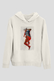 ASAP Rocky Beyaz Unisex Kapüşonlu Sweatshirt