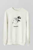 ASAP Rocky Beyaz Unisex Sweatshirt