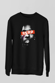 ASAP Rocky Siyah Unisex Sweatshirt
