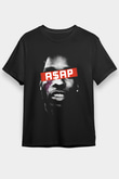 ASAP Rocky Siyah Unisex Tişört T-Shirt - TişörtFabrikası