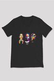 ASAP Rocky Siyah Unisex V Yaka Tişört