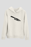 Aşçı Beyaz Unisex Kapüşonlu Sweatshirt