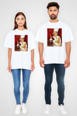 Aşçı Beyaz Unisex Oversize Tişört T-Shirt