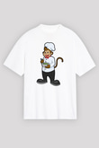Aşçı Beyaz Unisex Tişört T-Shirt - TişörtFabrikası